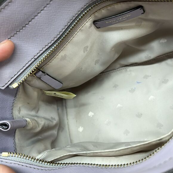 *2956 Kate Spade purple satchel 237792956 - Picture 4 of 14